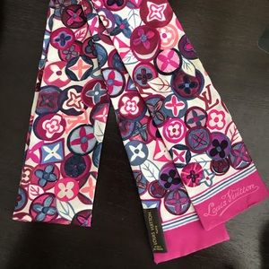 LOUIS VUITTON authentic bandeau scarf wrap bandana headband